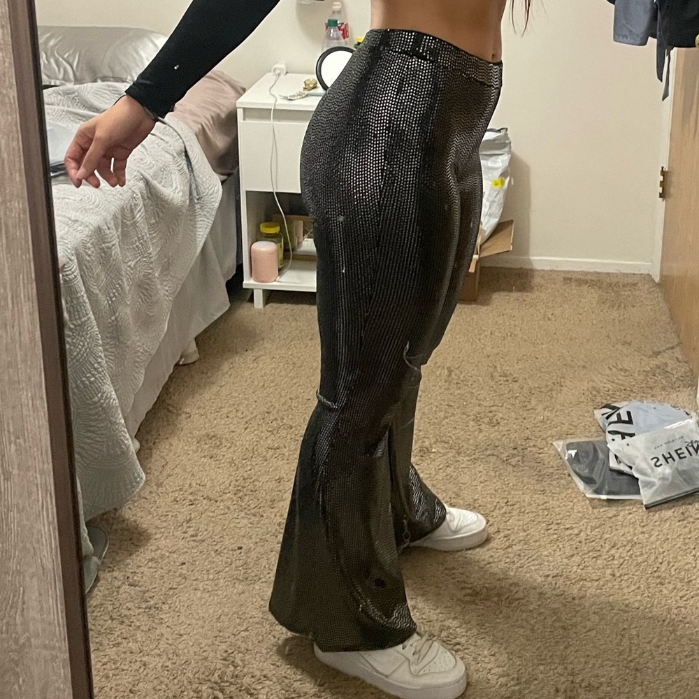 Black Sequins pants!